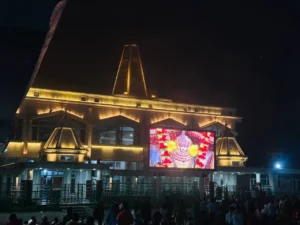 Ardhkuwari Temple, under the stars, clicked on the trip of Anandmai Routes
